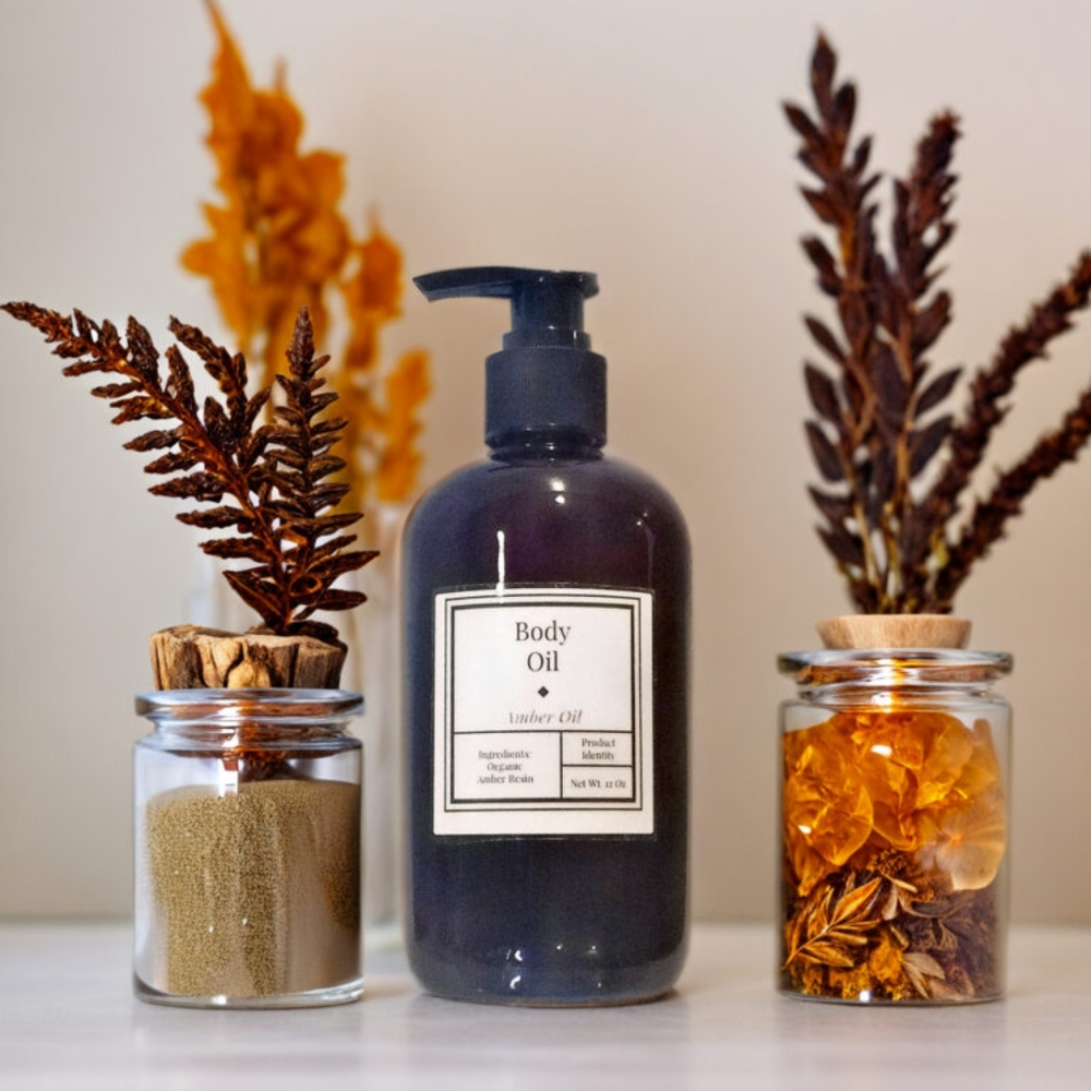 Amber Body Oil